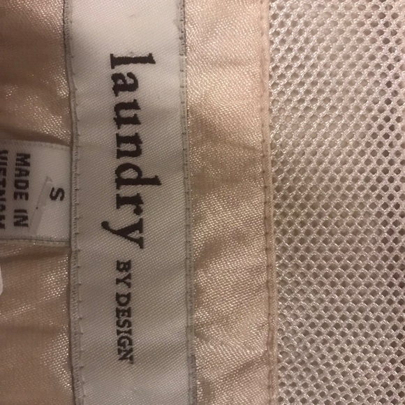 Creme rain jacket , like new - Picture 4 of 7